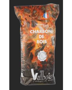 Charbon de Bois sac de 50 Litres